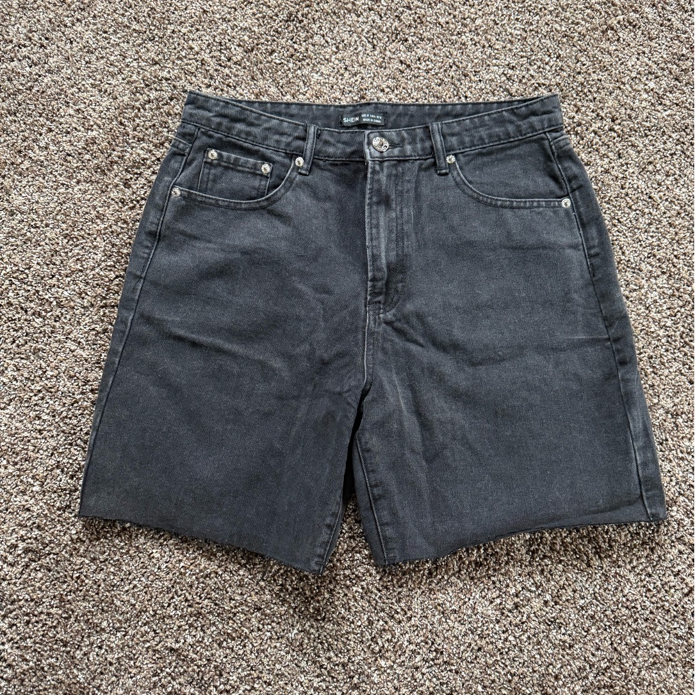 NWOT Shein Black Jean Shorts
